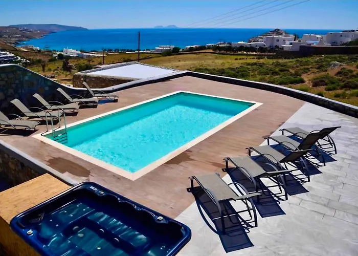 Luxury Frankie Mykonos Private Pool&jacuzzi Βίλα