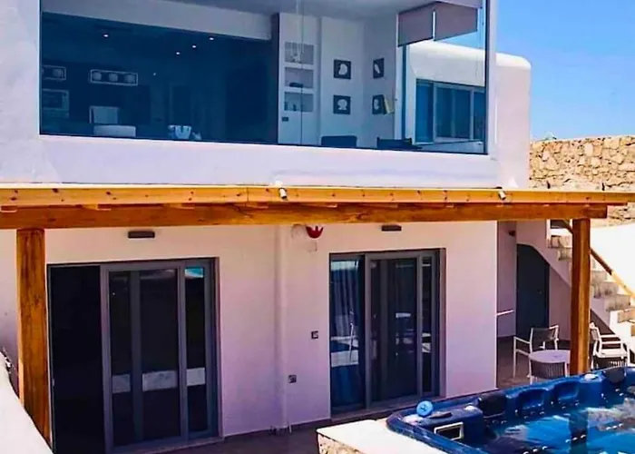 Luxury Frankie Mykonos Private Pool&jacuzzi Kalafáti